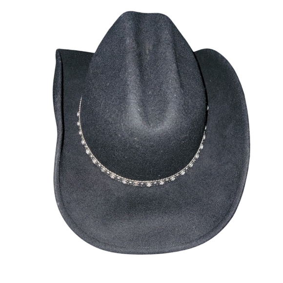 Vtg women\'s Cowboy Rodeo KING HAT SZIE M main image 4